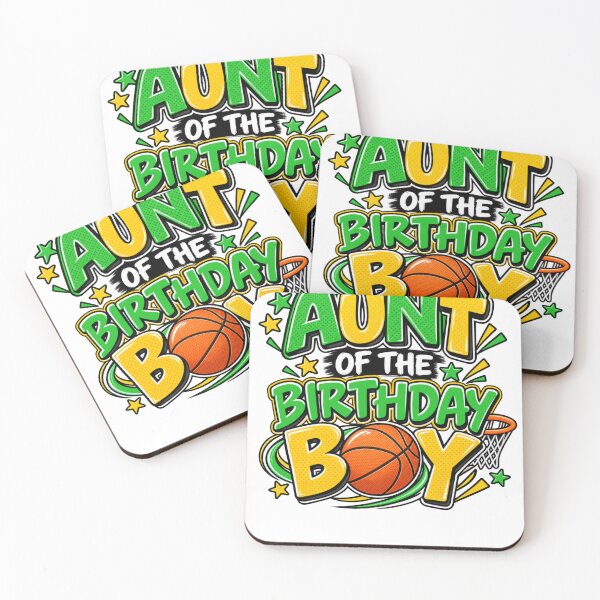 Item preview, Aunt Of The Birthday Boy Basketball Family Celebration designed and sold by drawwiika+44.
