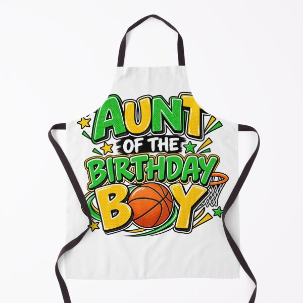 Item preview, Aunt Of The Birthday Boy Basketball Family Celebration designed and sold by drawwiika+44.