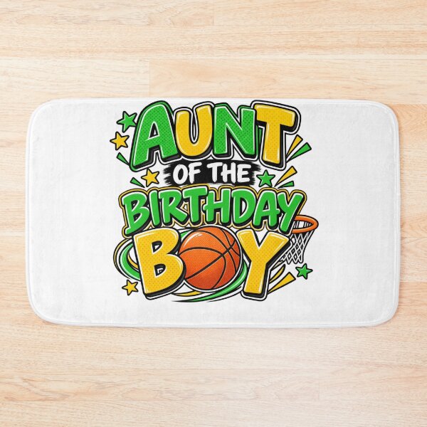 Item preview, Aunt Of The Birthday Boy Basketball Family Celebration designed and sold by drawwiika+44.