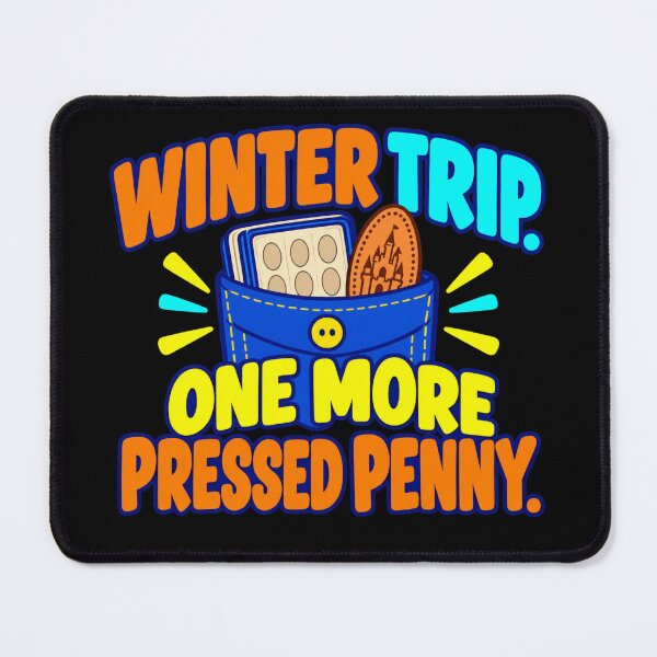 Item preview, Winter Trip One More Pressed Penny Travel Collector designed and sold by DreamLayerStudio.