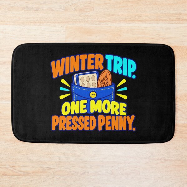Item preview, Winter Trip One More Pressed Penny Travel Collector designed and sold by DreamLayerStudio.