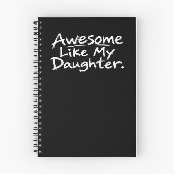 Item preview, Awesome Like My Daughter Proud Parent Daughter Family designed and sold by drawwiika+44.