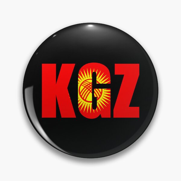 Item preview, Kyrgyzstan Flag Initials KG designed and sold by shitpostee.