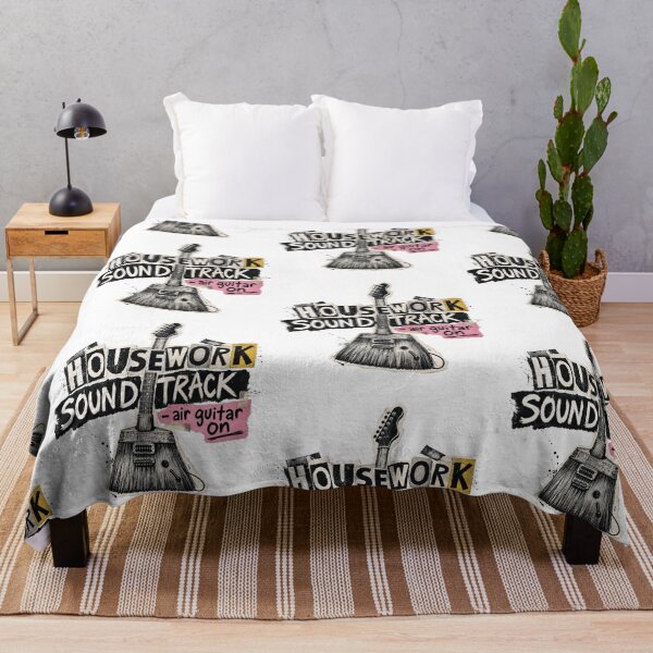 Item preview, Housework Soundtrack — Air Guitar & Retro Music designed and sold by Nacho Average Designs.