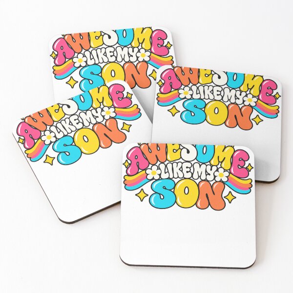 Item preview, Awesome Like My Son Parent Mom Dad Family designed and sold by drawwiika+44.