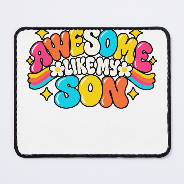 Item preview, Awesome Like My Son Parent Mom Dad Family designed and sold by drawwiika+44.