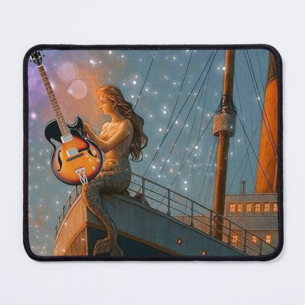 Item preview, Music Instruments into Digital Art: Guitar on the Titanic Bow Movie Cult designed and sold by QuasarDigitalSurrealism.