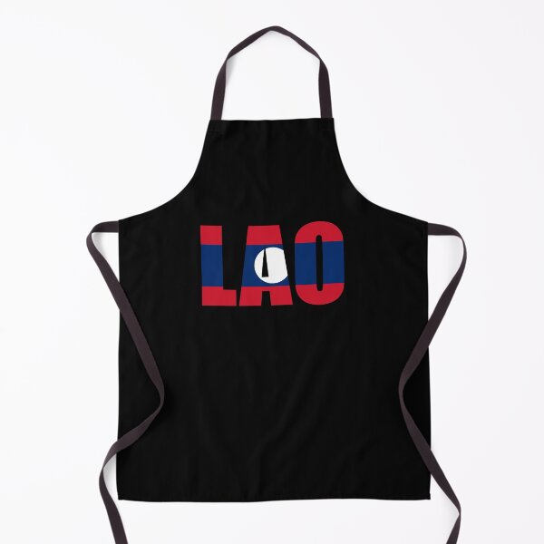 Item preview, Laos Flag Initials LA designed and sold by shitpostee.