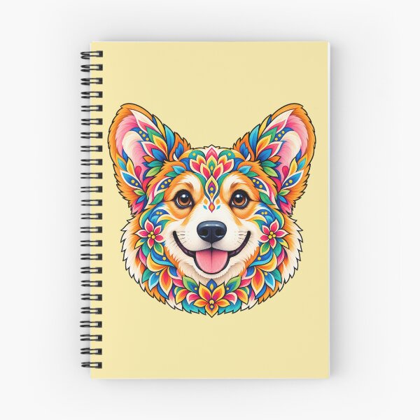 Item preview, Kaleido Mandala Corgi designed and sold by Myra365Art.
