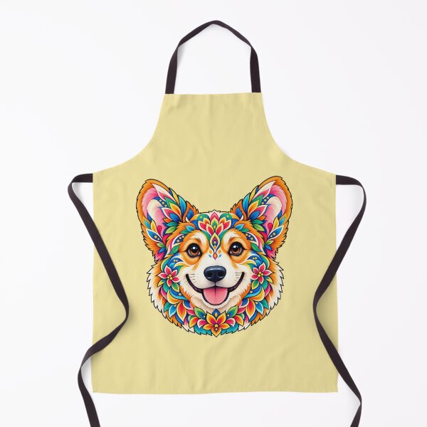 Item preview, Kaleido Mandala Corgi designed and sold by Myra365Art.