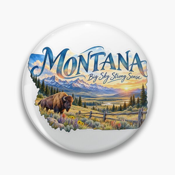 Item preview, Montana Big Sky Strong Sense designed and sold by Whimspired By Paxx.