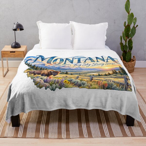 Item preview, Montana Big Sky Strong Sense designed and sold by Whimspired By Paxx.