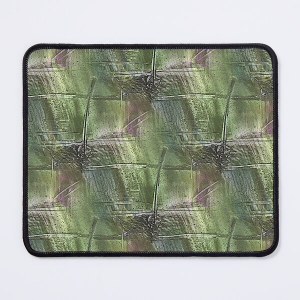 Item preview, Grunge Cross Abstract in Green and Purple designed and sold by Artistestella.