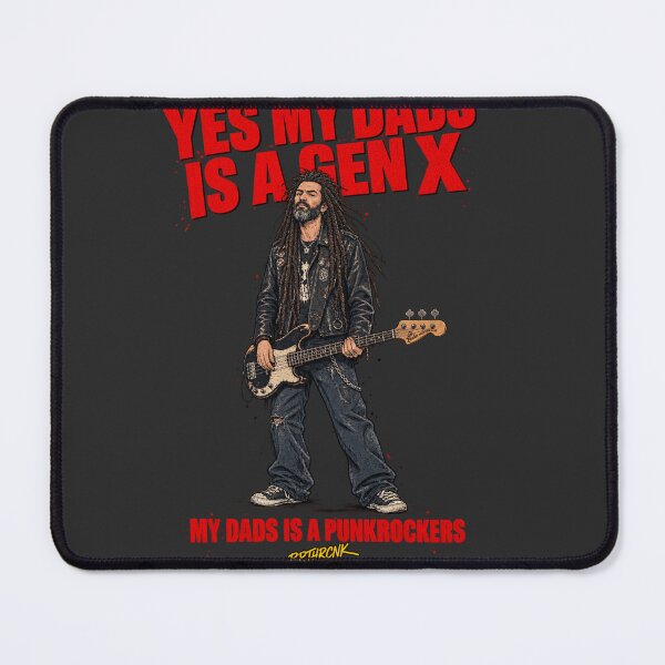 Item preview, Yes My Dads Is A Gen X My Dads Is A Punkrockers - Punk Rock Dad Art designed and sold by BRTHRCNK01.