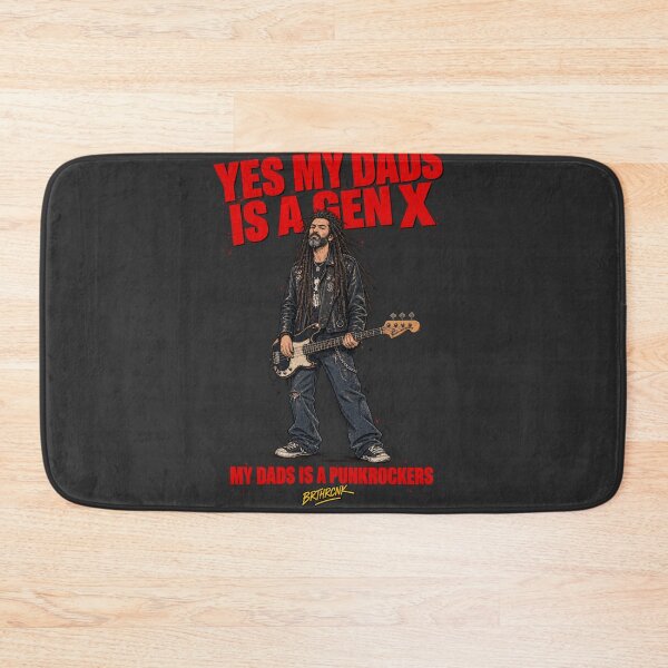 Item preview, Yes My Dads Is A Gen X My Dads Is A Punkrockers - Punk Rock Dad Art designed and sold by BRTHRCNK01.