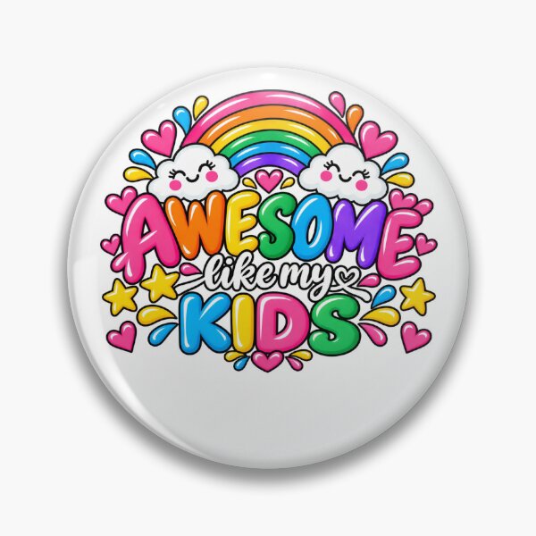 Item preview, Awesome Like My Kids Parent Love Mother Father Parenthood designed and sold by drawwiika+44.