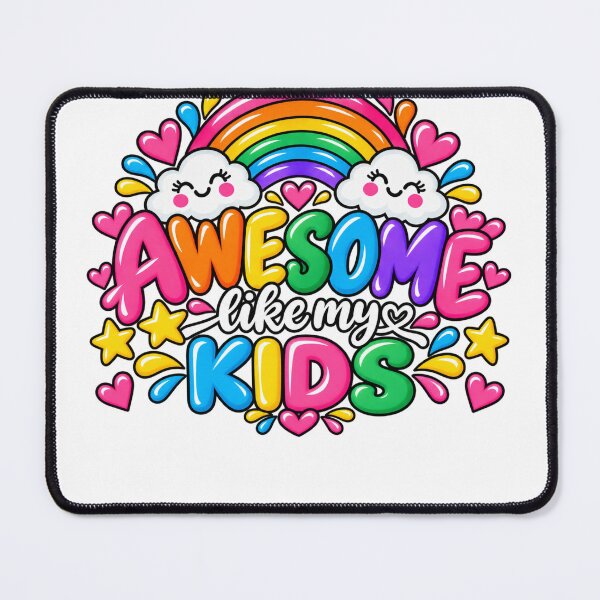 Item preview, Awesome Like My Kids Parent Love Mother Father Parenthood designed and sold by drawwiika+44.