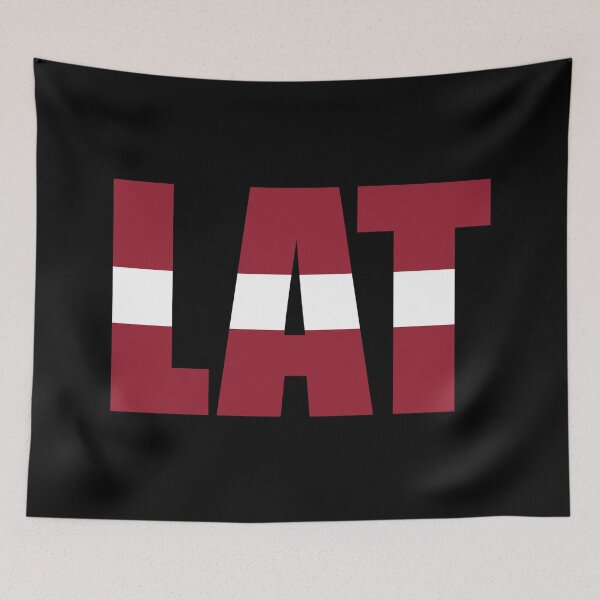 Item preview, Latvia Flag Initials LV designed and sold by shitpostee.