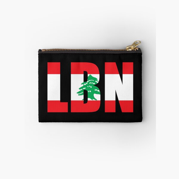 Item preview, Lebanon Flag Initials LB designed and sold by shitpostee.