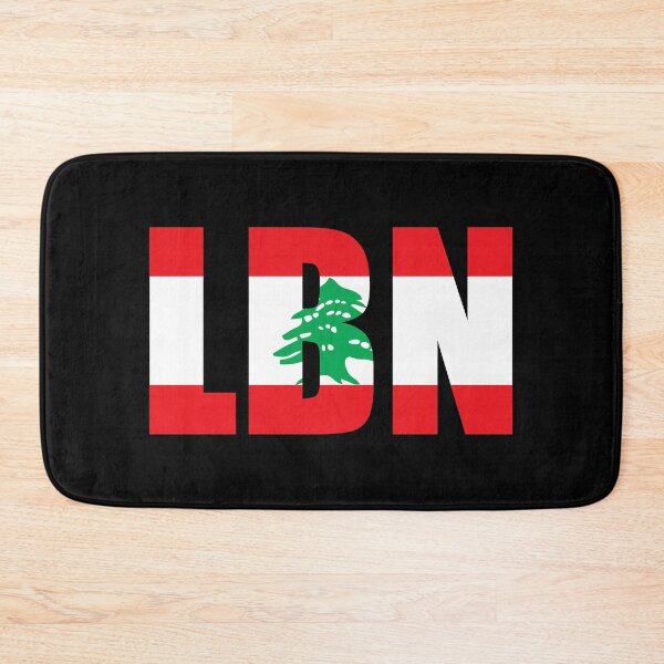 Item preview, Lebanon Flag Initials LB designed and sold by shitpostee.
