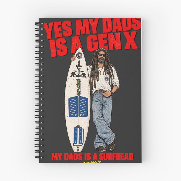 Item preview, Yes My Dads Is A Gen X My Dads Is A Surfhead - Surf Dad Art designed and sold by BRTHRCNK01.