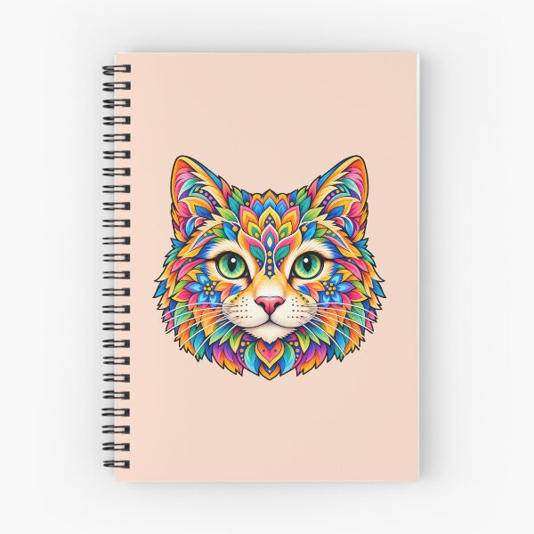 Item preview, Kaleido Mandala Cat designed and sold by Myra365Art.