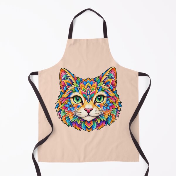 Item preview, Kaleido Mandala Cat designed and sold by Myra365Art.