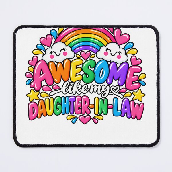 Item preview, Awesome Like My Daughter-In-Law Family Parents-In-Law Gift designed and sold by drawwiika+44.