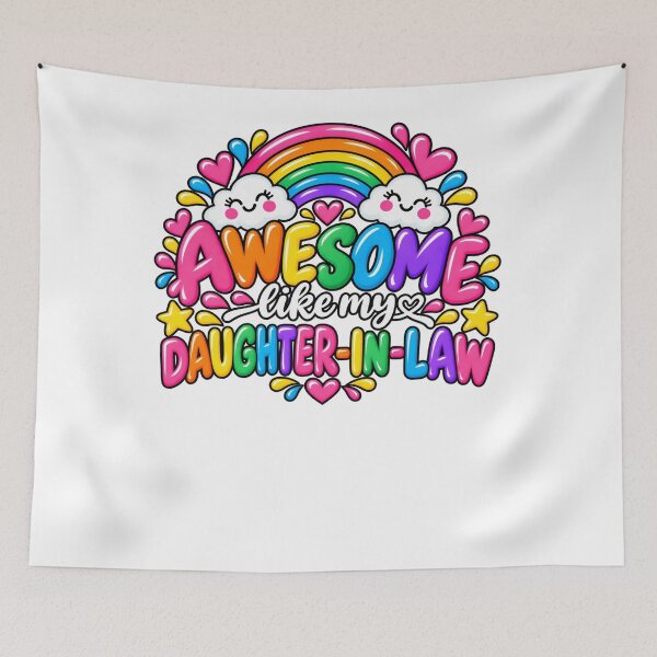 Item preview, Awesome Like My Daughter-In-Law Family Parents-In-Law Gift designed and sold by drawwiika+44.