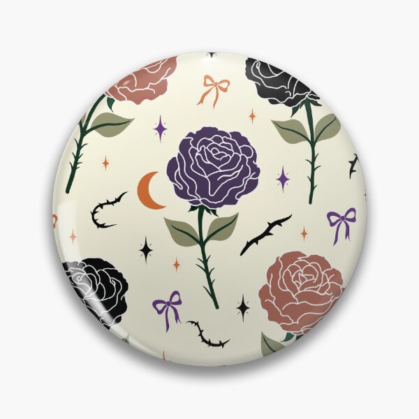 Item preview, Gothic Rose Halloween Seamless Pattern designed and sold by i-have-idea.