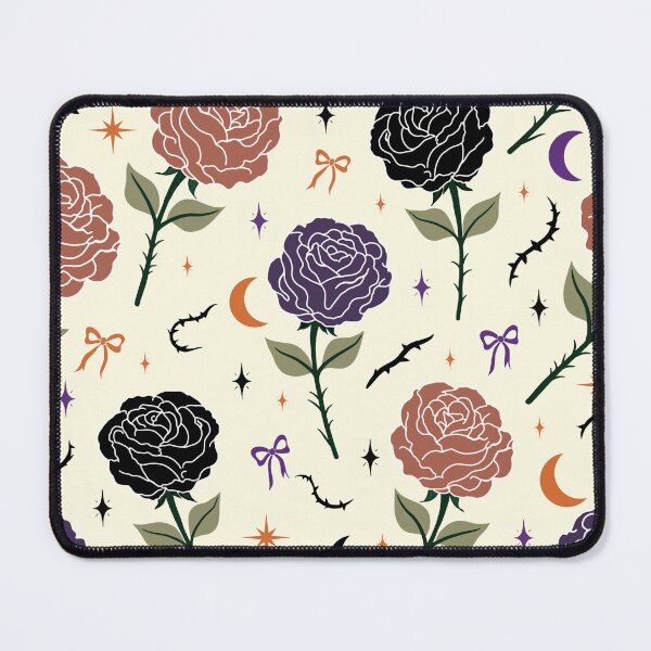 Item preview, Gothic Rose Halloween Seamless Pattern designed and sold by i-have-idea.