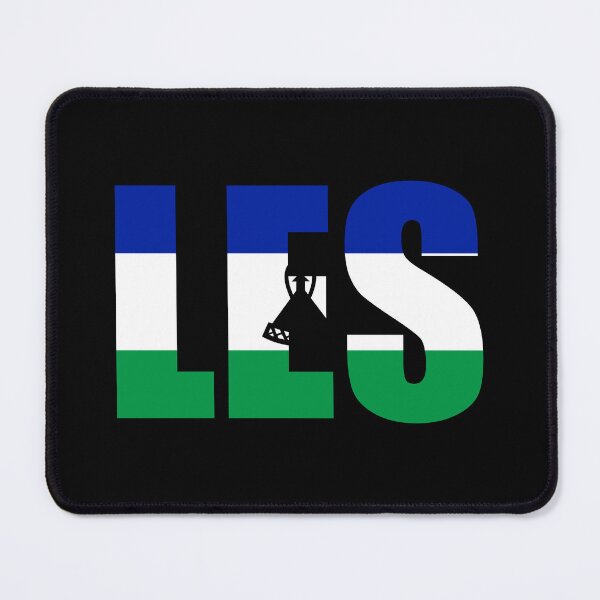 Item preview, Lesotho Flag Initials LS designed and sold by shitpostee.