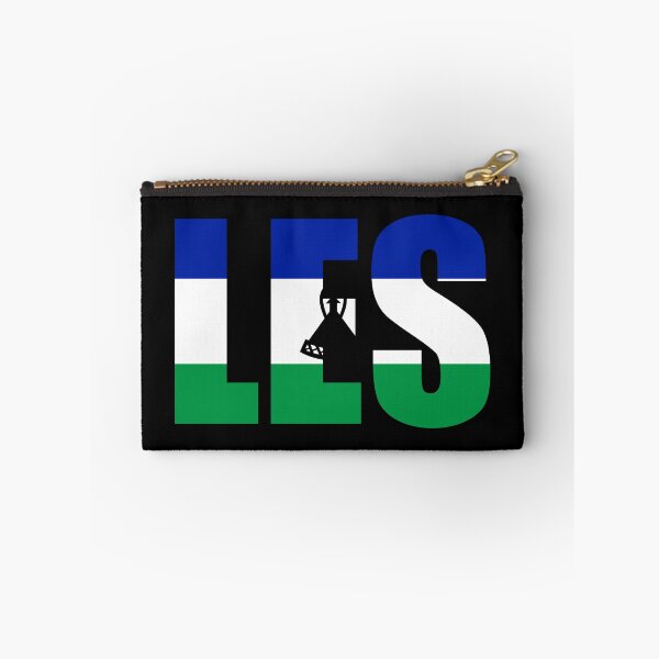 Item preview, Lesotho Flag Initials LS designed and sold by shitpostee.