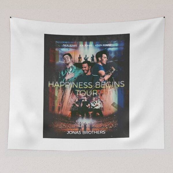 Item preview, Jonas Happiness Begins Tour Poster designed and sold by Reborn-Second.