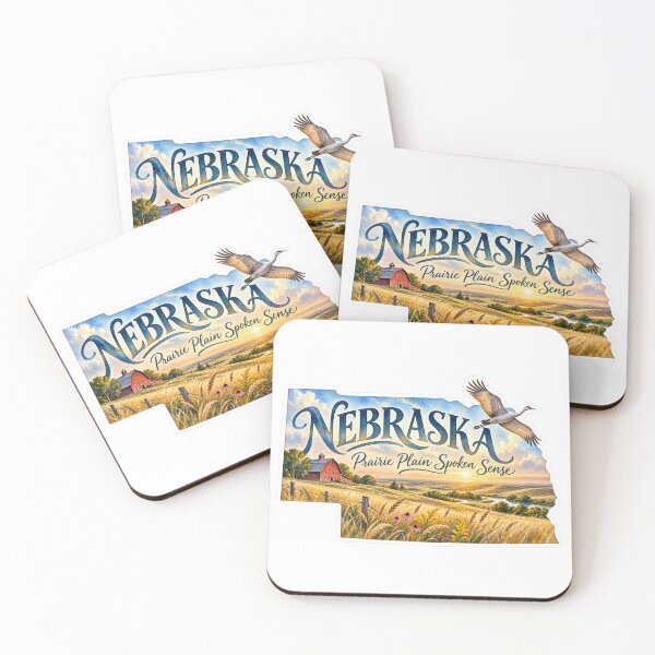 Item preview, Nebraska Prairie Plain Spoken Sense designed and sold by Whimspired By Paxx.