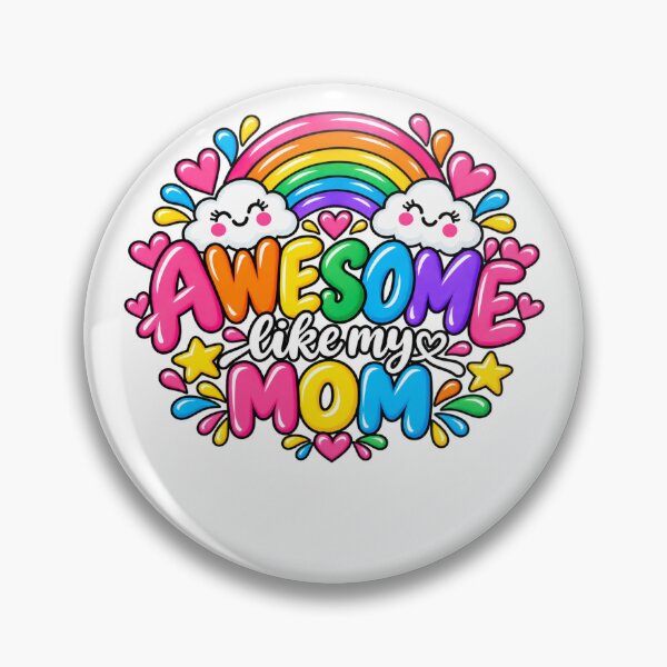 Item preview, Awesome Like My Mom Mother's Day Gift Kids Daughter Son designed and sold by drawwiika+44.