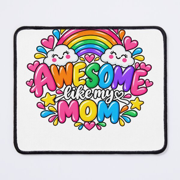 Item preview, Awesome Like My Mom Mother's Day Gift Kids Daughter Son designed and sold by drawwiika+44.