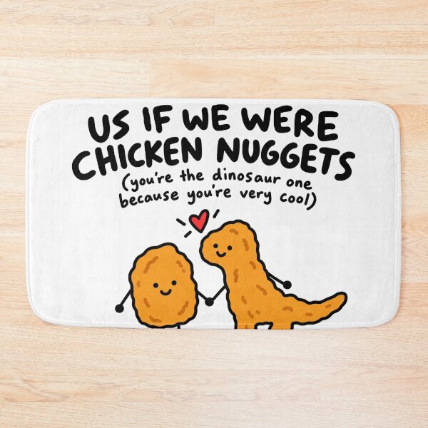 Item preview, Us If We Were Chicken Nuggets designed and sold by MonkiFlipp.