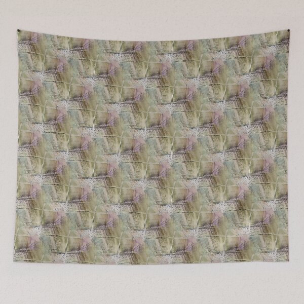Item preview, Spring Grunge Cross Abstract in Purple and Beige designed and sold by Artistestella.