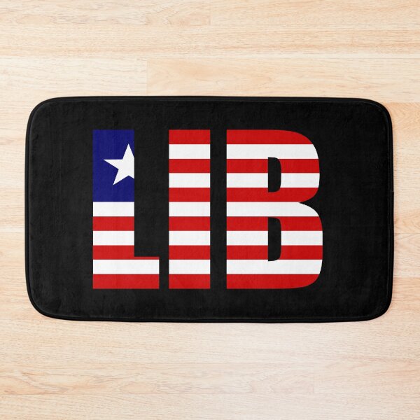 Item preview, Liberia Flag Initials LR designed and sold by shitpostee.