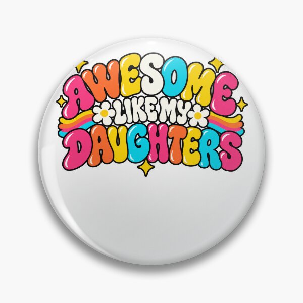 Item preview, Awesome Like My Daughters Proud Parent Mother Father Family Love designed and sold by drawwiika+44.