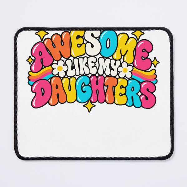 Item preview, Awesome Like My Daughters Proud Parent Mother Father Family Love designed and sold by drawwiika+44.