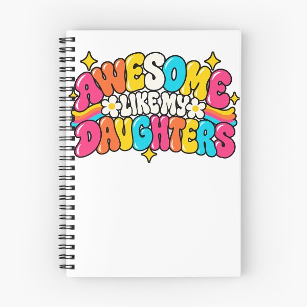Item preview, Awesome Like My Daughters Proud Parent Mother Father Family Love designed and sold by drawwiika+44.