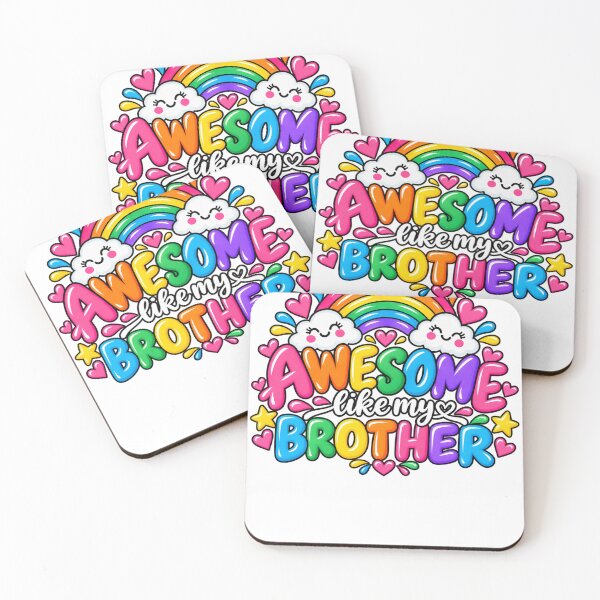 Item preview, Awesome Like My Brother Sibling Family Gift designed and sold by drawwiika+44.