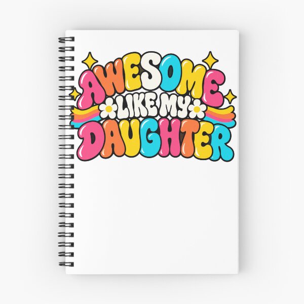Item preview, Awesome Like My Daughter Parent Family Mom Dad Gift designed and sold by drawwiika+44.