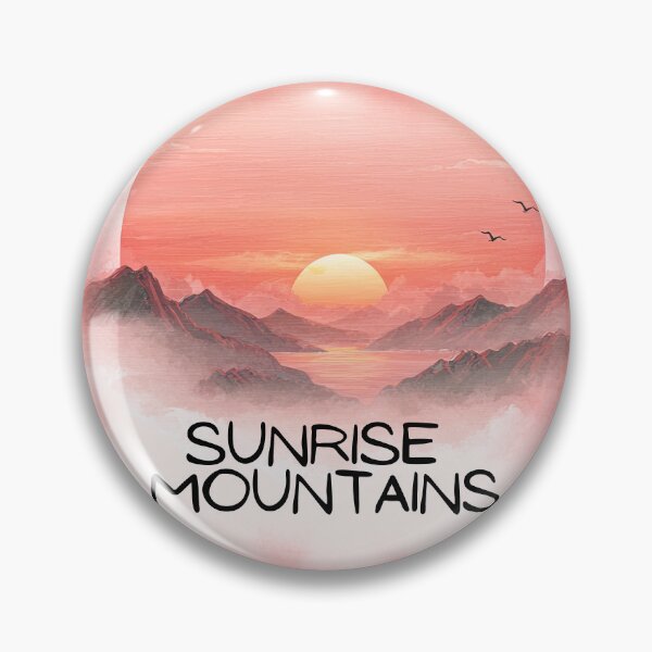 Item preview, Mountain sunrise - Peaceful peaks and Golden morning  designed and sold by Visualfuse.