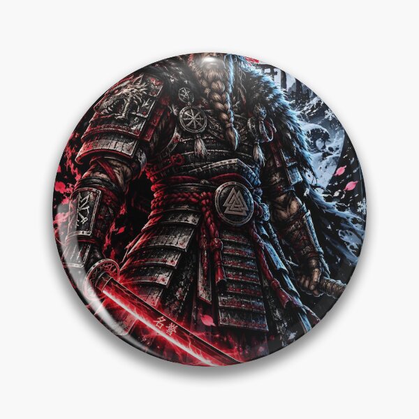 Item preview, Legendary Viking Berserker Samurai Fusion designed and sold by ValhallaHub.