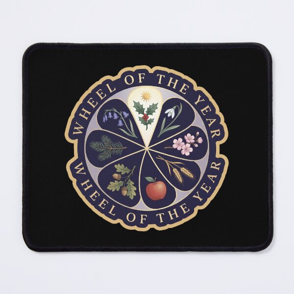 Item preview, Wheel of the Year Yule Sticker — Pagan Sabbats designed and sold by TheCalmEdit.