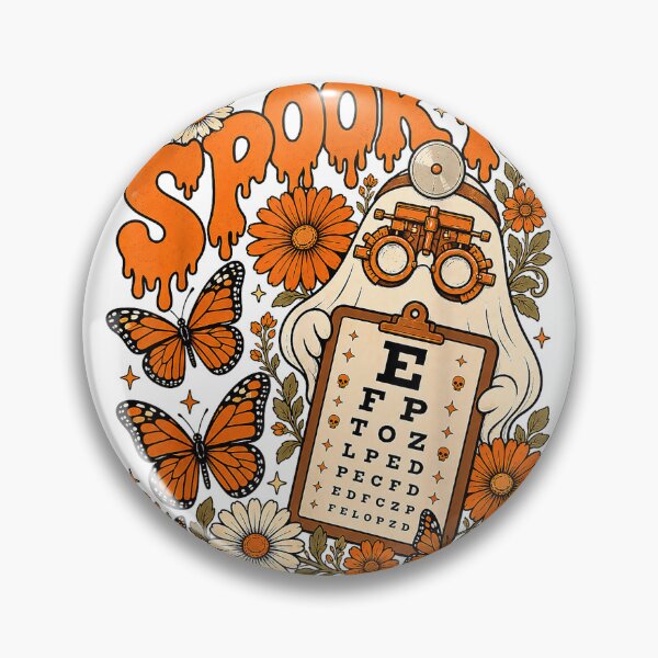 Item preview, Spooky Ghost Boo Vision Squad Optometrist Halloween Eye Dr T-Shirt designed and sold by KeathyArt.