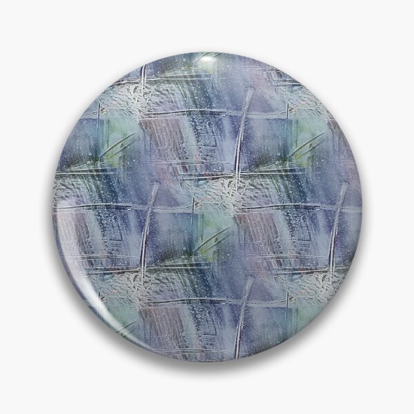 Item preview, Spring Grunge Cross Abstract in Blue and Green designed and sold by Artistestella.